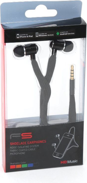 Dëgjuese Freestyle Shoelace (42776), të zeza