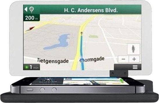 Дисплеј за смарт телефони Gembird HUD, црн