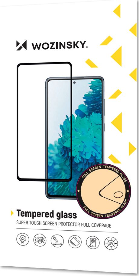 Xham mbrojtës Wozinsky Full Cover Flexi Nano Glass për iPhone 13 Mini, 9H, transparent