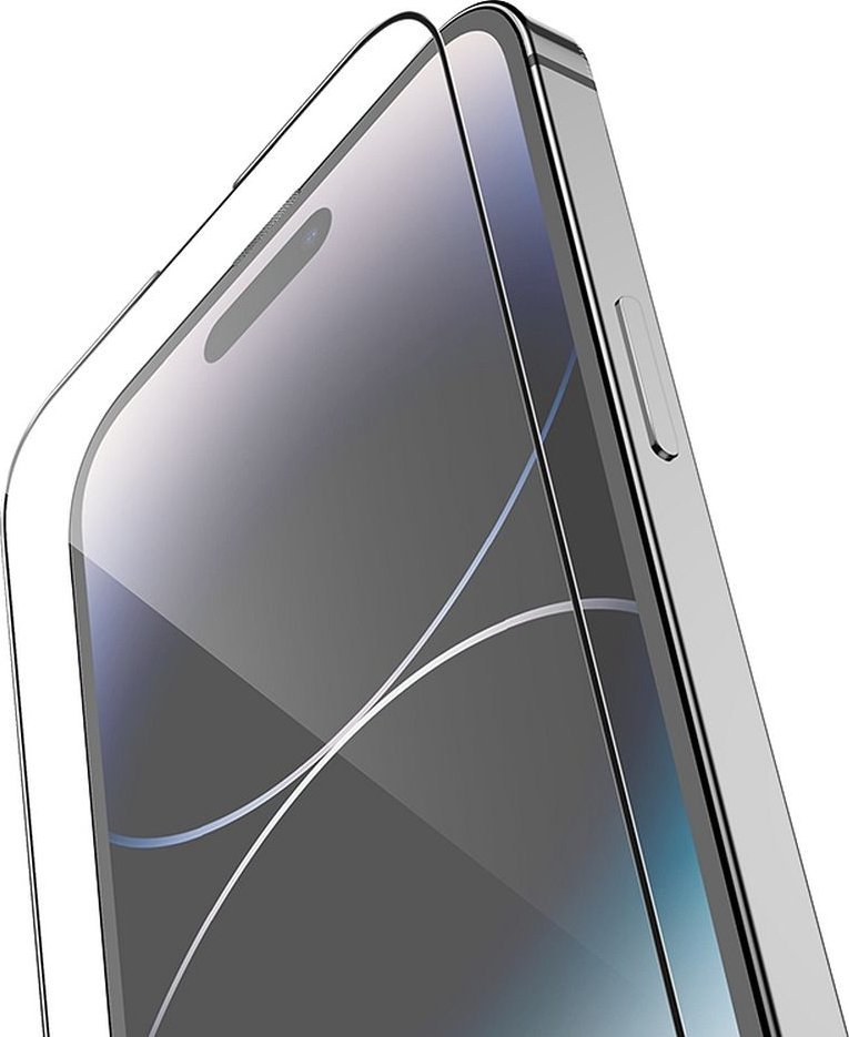 Set xhama mbrojtës Hoco për iPhone 14 Pro Max, 25 copë, Tempered Glass HD, transparent