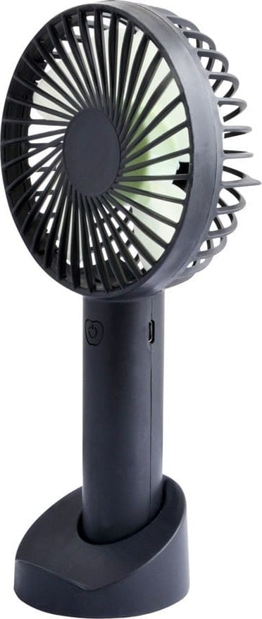 Ventilator portativ Blow Ventola USB, dore, me bateri të rikarikueshme, i zi