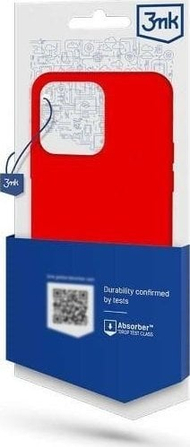 Mbulesë telefoni 3MK Matt Case Samsung Galaxy S23 Ultra, TPU, përputhshëm me karikim wireless, rozë strawberry