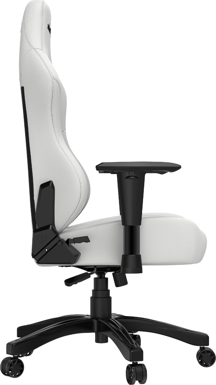 Гејминг столица AndaSeat Phantom 3 Premium, големина L, ПВЦ кожа, бела