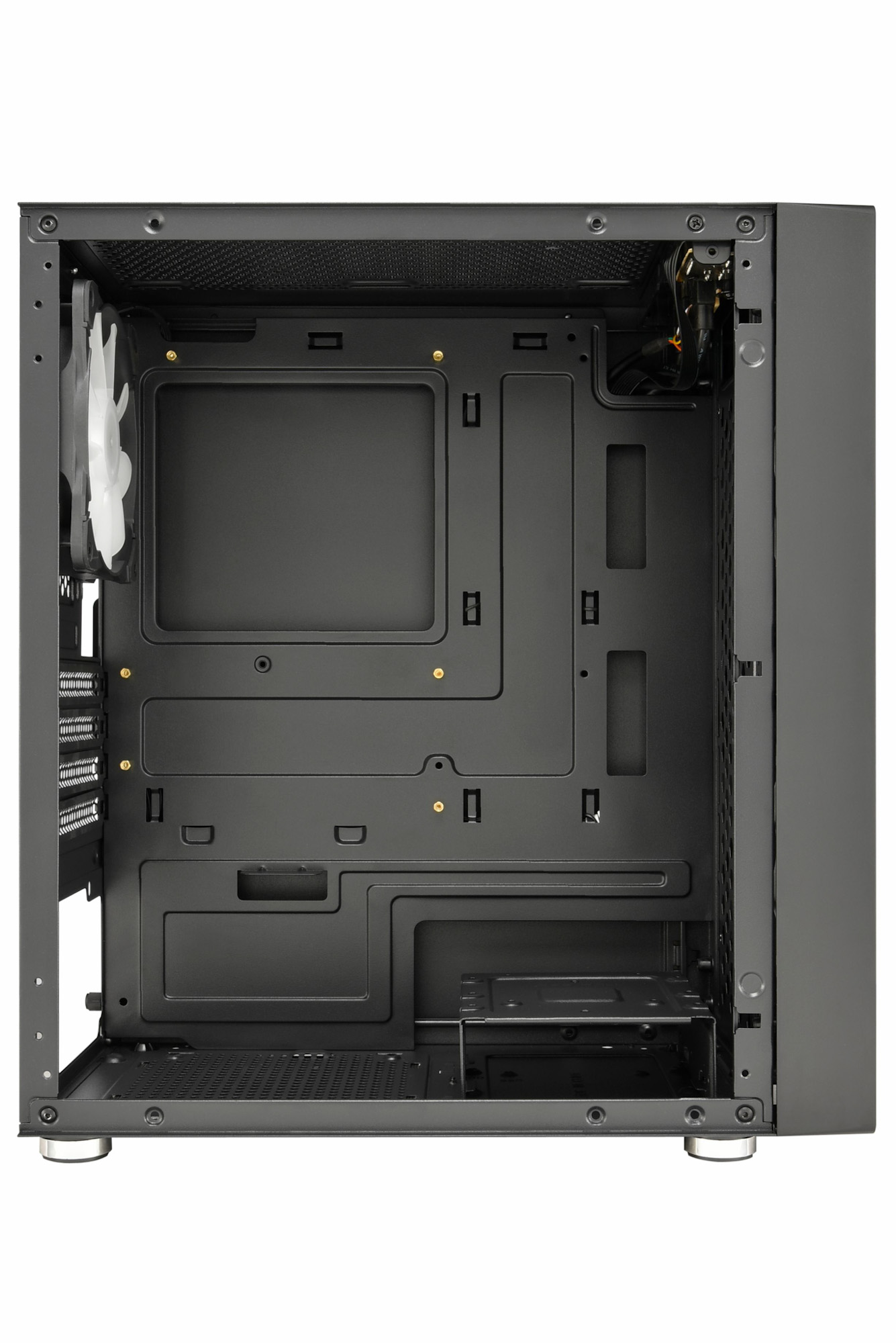 Kasë FSP CST130 Basic, Micro ATX, e zezë