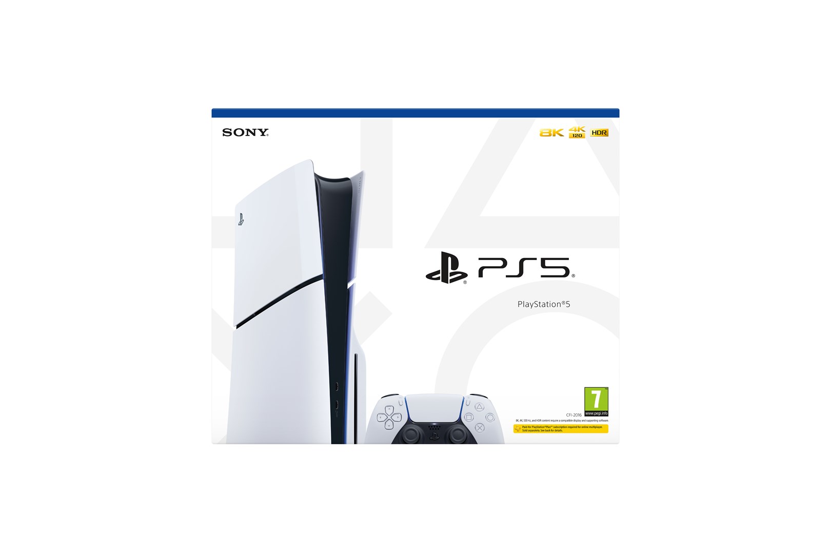 Konzolë lojërash Sony PlayStation 5 Slim, e bardhë