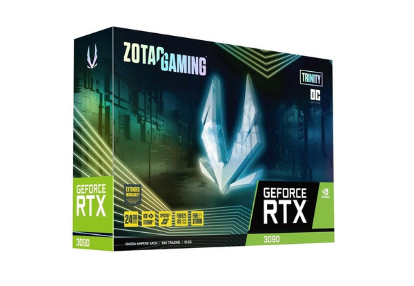 Kartelë grafike Zotac Gaming GeForce RTX 3090 Trinity OC, 24GB GDDR6X