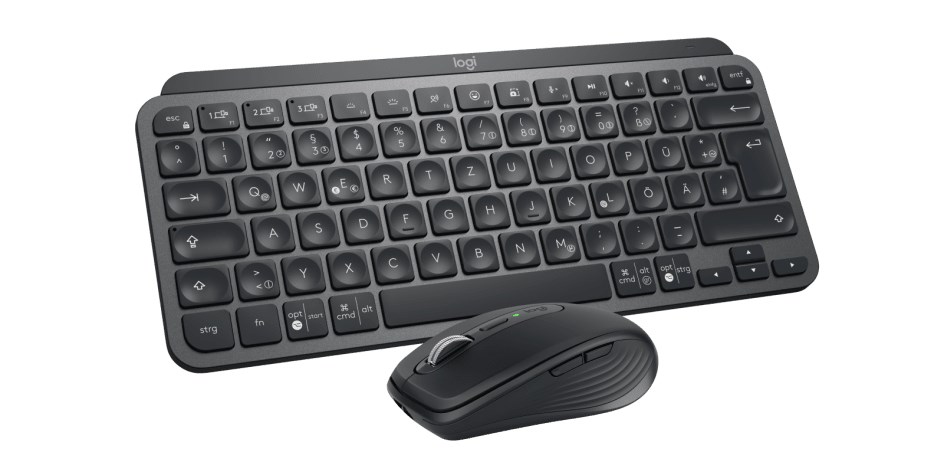 Сет тастатура и глушец Logitech MX Keys Mini Combo, USB-C, сива