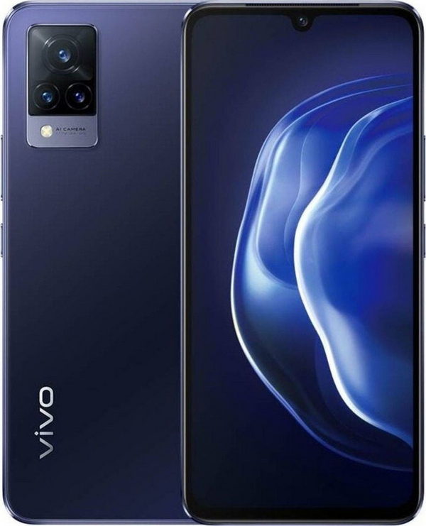 Celular me dy SIM Vivo V21 5G, 128 GB, i kaltër