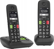 Telefoni pa tel Gigaset E290A Duo, analog DECT, Caller ID, i zi