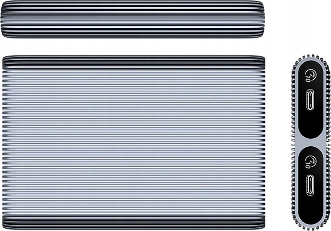 Kuti SSD Orico AM2C3-2N për 2 M.2 NVMe, USB C 3.2, 10Gb/s, gri