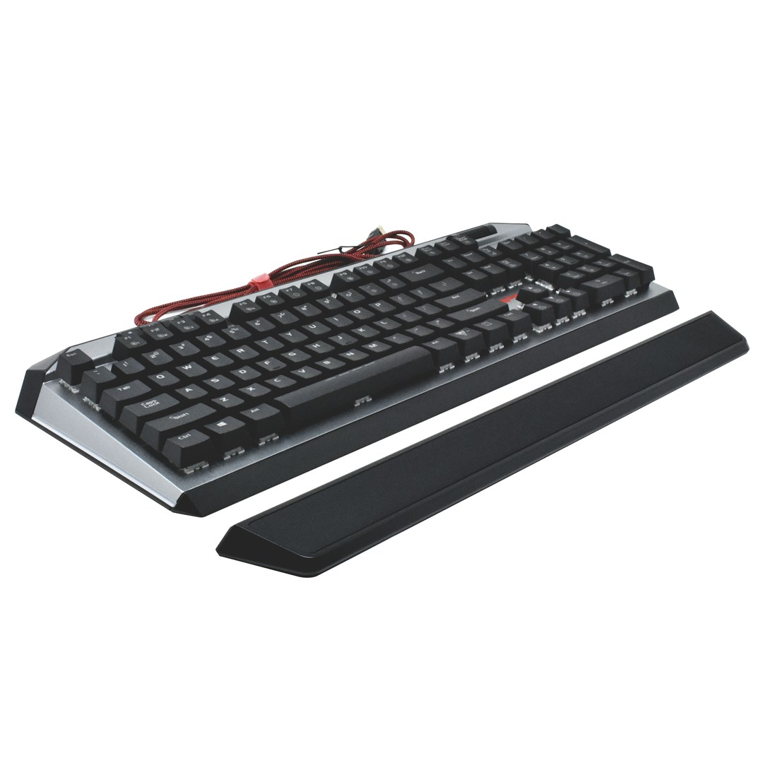 Tastierë mekanike Gaming Patriot Memory V765, USB, RGB, e zezë / e hirtë
