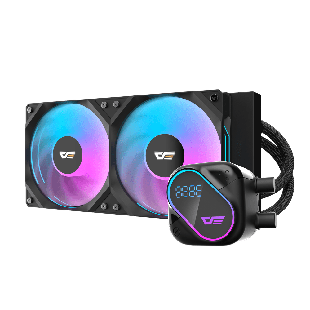 Ftohës Darkflash DO240 AIO Liquid, 240mm, i zi