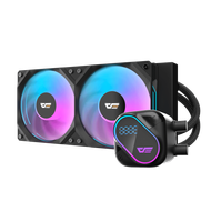 Ftohës Darkflash DO240 AIO Liquid, 240mm, i zi