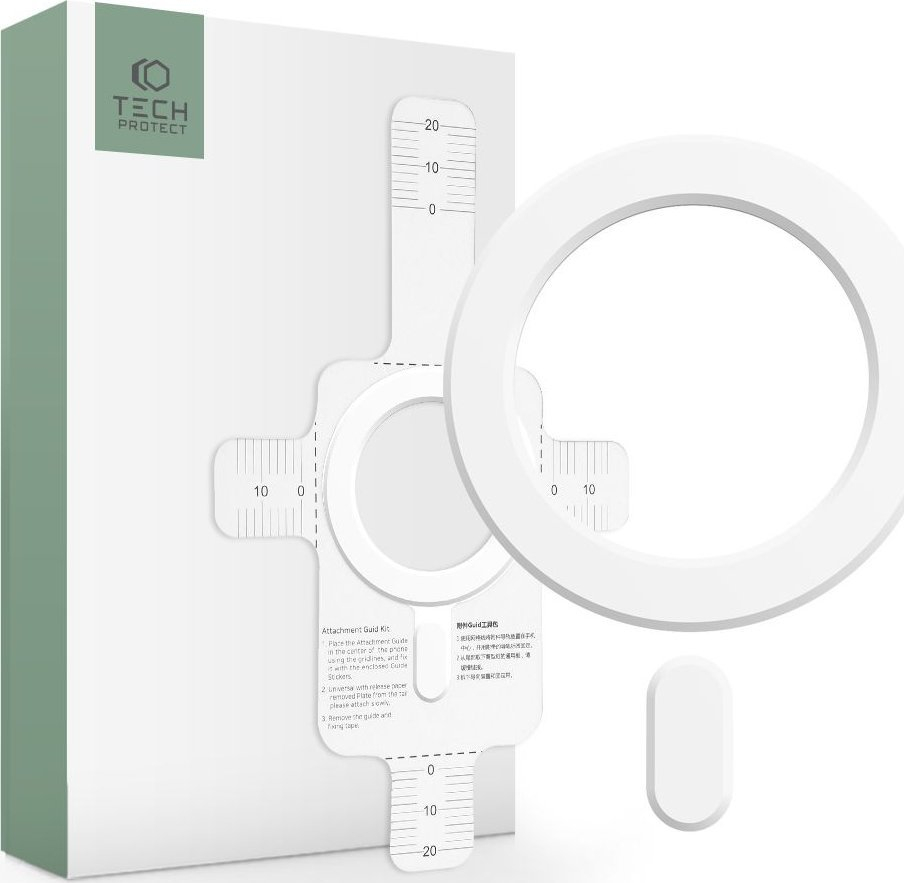 Unazë magnetike Tech-protect Magmat MagSafe, universale, e zezë