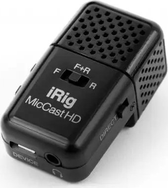 Mikrofon IK Multimedia iRig Cast HD, portativ, për smartphone dhe tablet