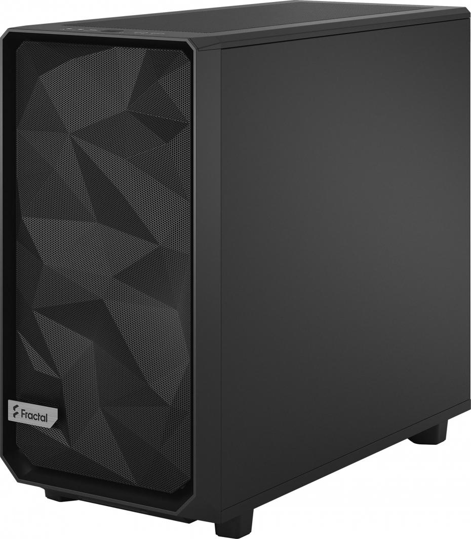 Kasë Fractal Design Meshify 2 TG Light Tint, e zezë, Midi Tower