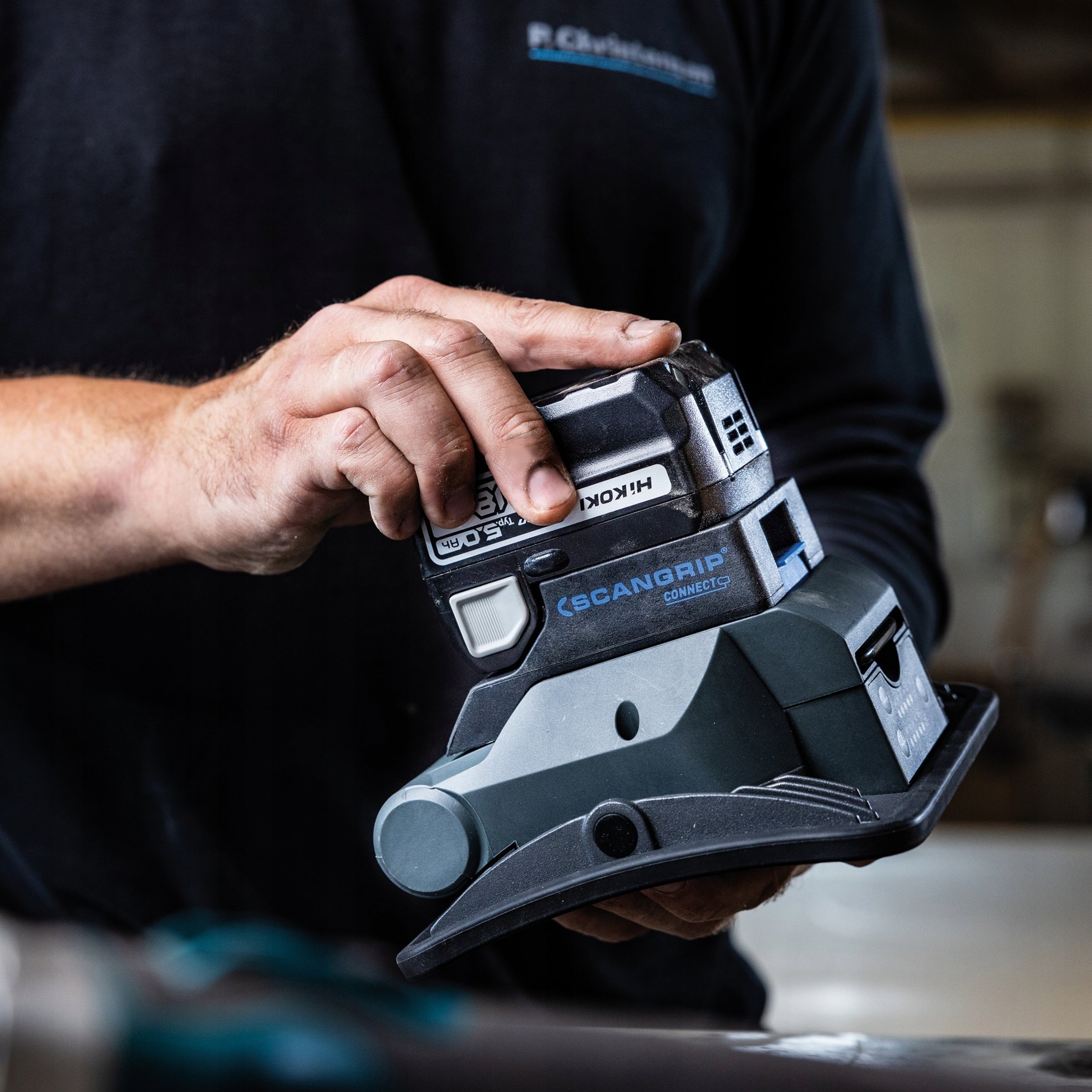 Prozhektor pune LED Scangrip CONNECT NOVA 2, 2000 lumen, COB LED, i zi