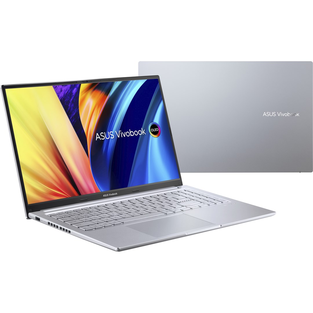 Лаптоп ASUS VivoBook D1503QA-L1177W, 15.6", AMD Ryzen 7 5800H, 16 GB RAM, 512 GB SSD, сребрен