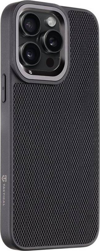 Mbrojtëse telefoni Tactical Blast Pit për Apple iPhone 15 Pro Max, TPU, e zezë