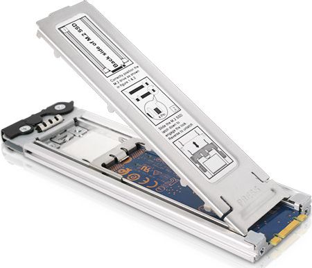 Tabaka shtesë për SSD M.2 ICY DOCK ToughArmor, për MB840 MB842 MB852 MB872, e zezë