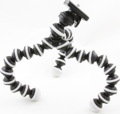 Mbajtës telefoni për DSLR, rrotullim 360°, hot shoe, i zi