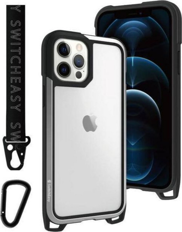 Mbrojtëse SwitchEasy Odyssey për iPhone 12 Pro Max, e argjendtë