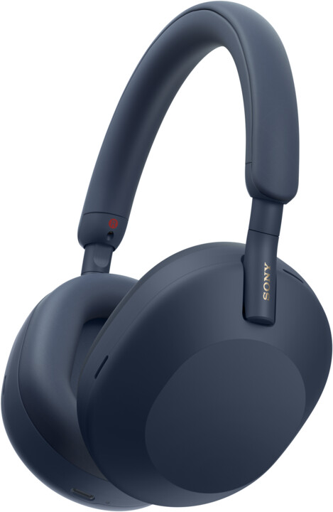 Kufje Sony WH-1000XM5, të kaltërta (model 2022)