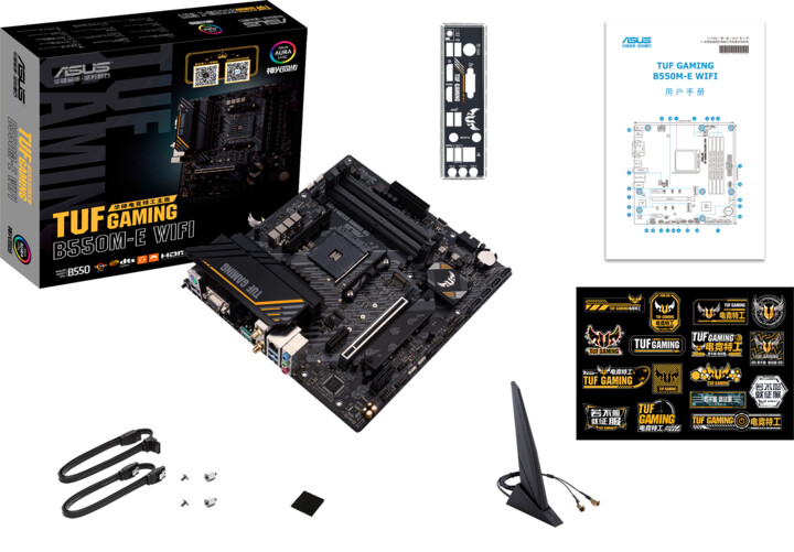 Pllakë amë ASUS TUF GAMING B550M-E WIFI - AMD B550