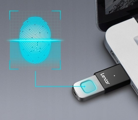 USB Lexar JumpDrive F35 PRO, 128GB, USB 3.2, e zezë argjendi