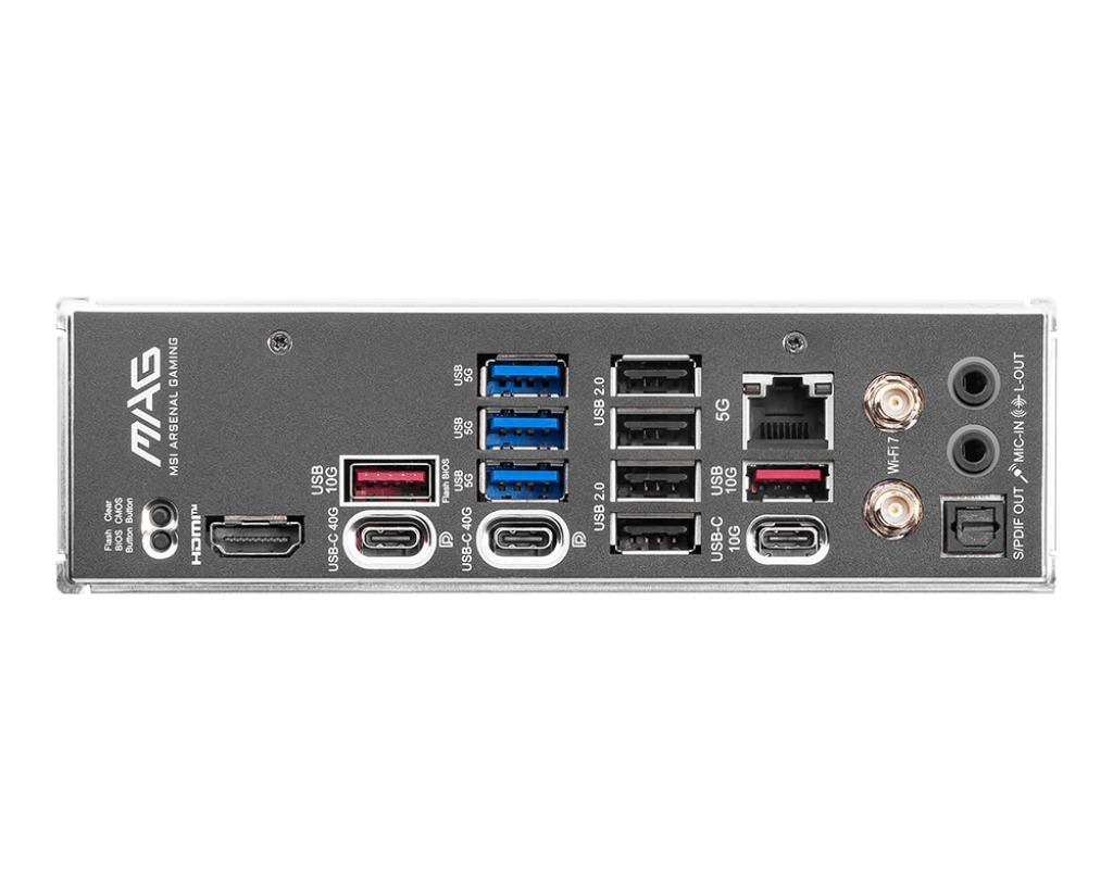 Pllakë amë MSI MAG X870E Tomahawk WiFi, AMD X870E, Socket AM5, ATX, e zezë