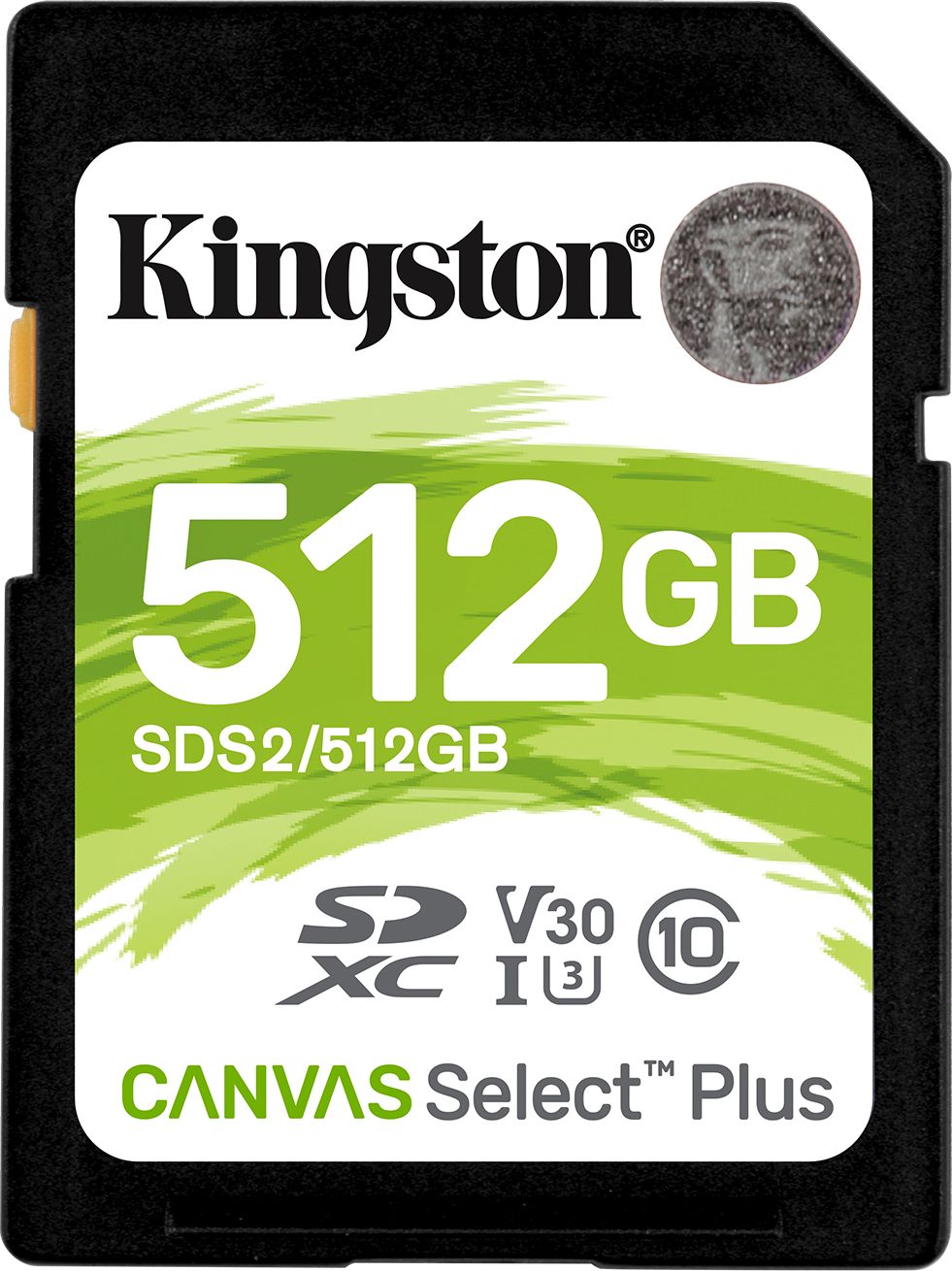 Kartë e memories Kingston Canvas Select Plus, SDXC, 512 GB, Klasa 10