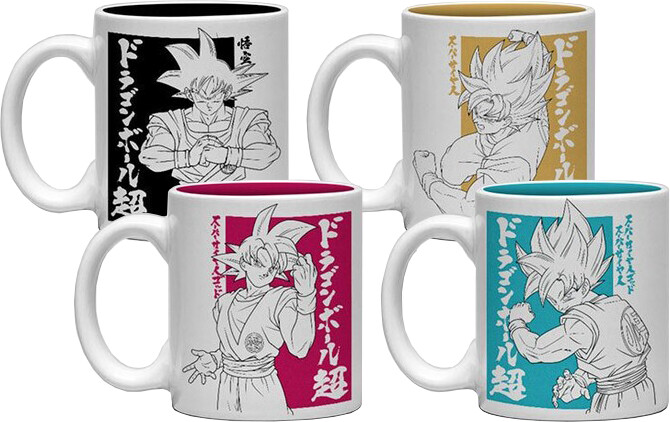 Set filxhanash GB Eye Dragon Ball - Goku Espresso, 4 copë