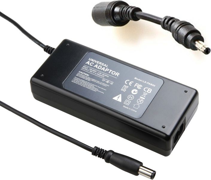 Karikues laptopi CoreParts MBA1196, 65W, për përdorim të brendshëm, i zi