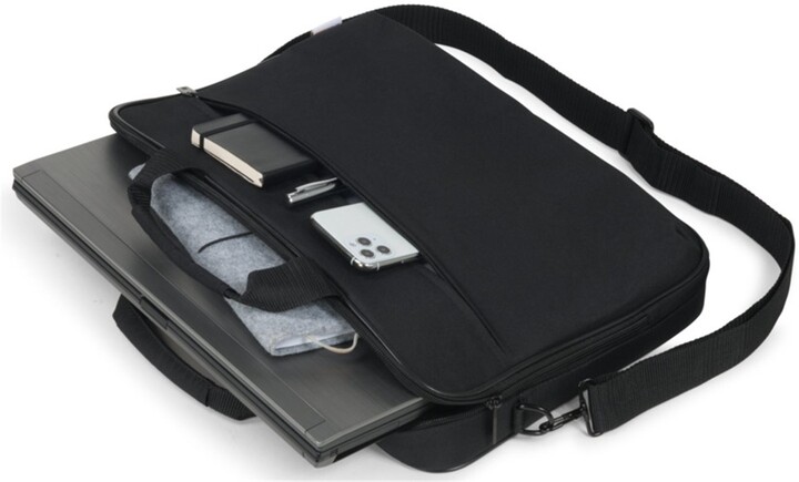 Çantë DICOTA BASE XX Toploader për laptop 15"-17.3", e zezë