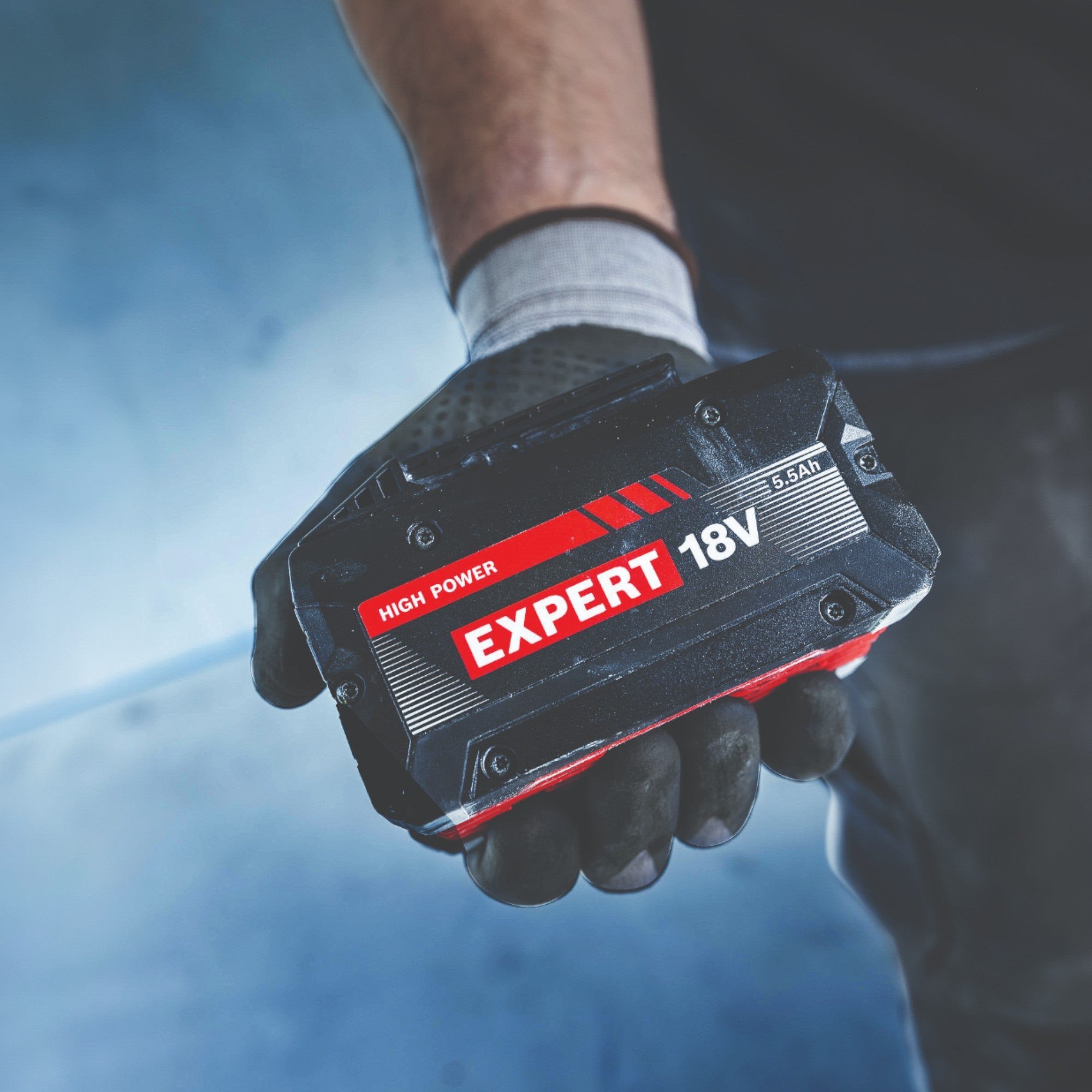 Bateri veglash Bosch Professional EXBA18V-55, 18V, 5.5Ah, e zezë