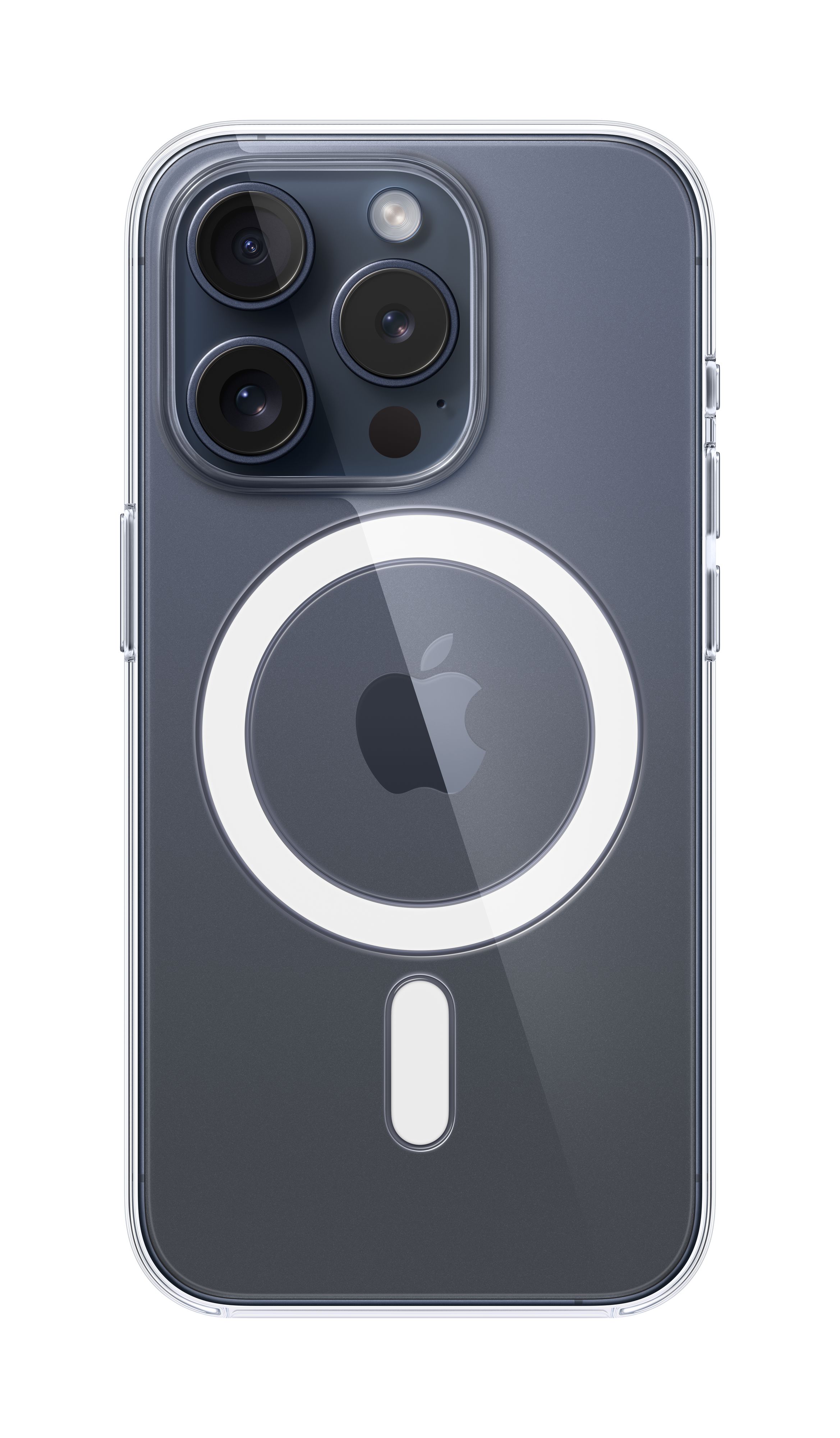 Apple iPhone 15 Pro Clear Case me MagSafe