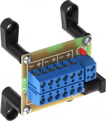 Modul shpërndarës energjie LZ-1ML, për panele industriale, dizajn kompakt