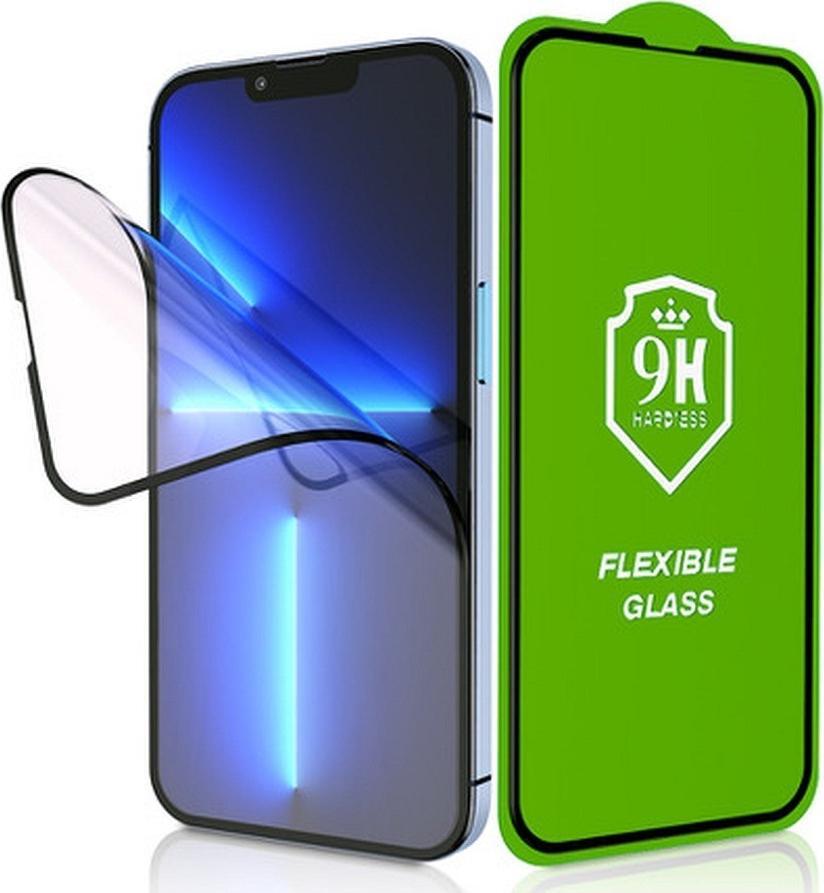 Xham mbrojtës Bestsuit për Samsung Galaxy A53 5G, fleksibil 5D Full Glue, i zi