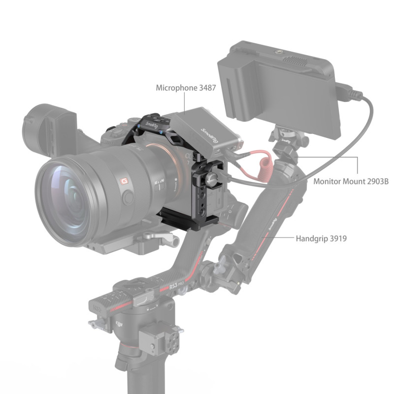 SmallRig Rhinoceros Cage Kit for Sony a7R V, a7 IV & a7S III
