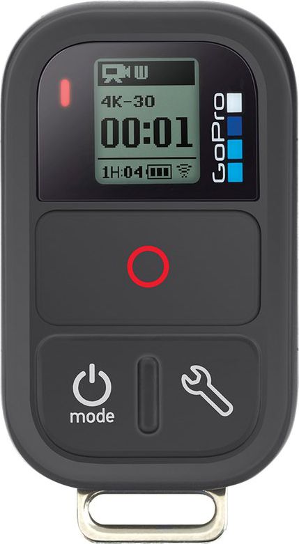 Telekomandë GoPro ARMTE-002, me valë, rezistente ndaj ujit, e zezë