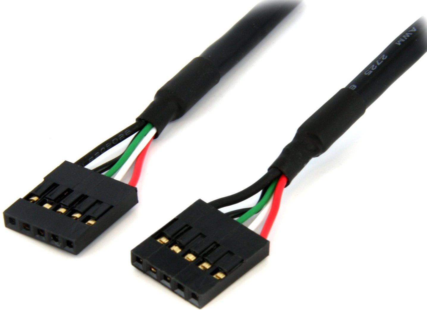 Kabllo StarTech (USBINT5PIN24) USB 5 pin - USB 5 pin, e zezë