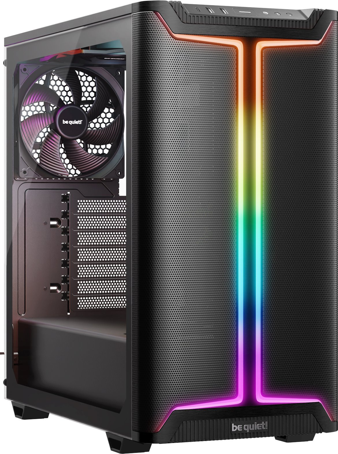 Kasa PC Be Quiet Pure Base 501 DX, ATX Mid Tower, me RGB, e zezë