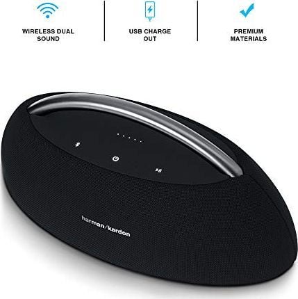 Пренослив звучник Harman Kardon Go Play Wireless, 2.0 канали, Блутут, црн
