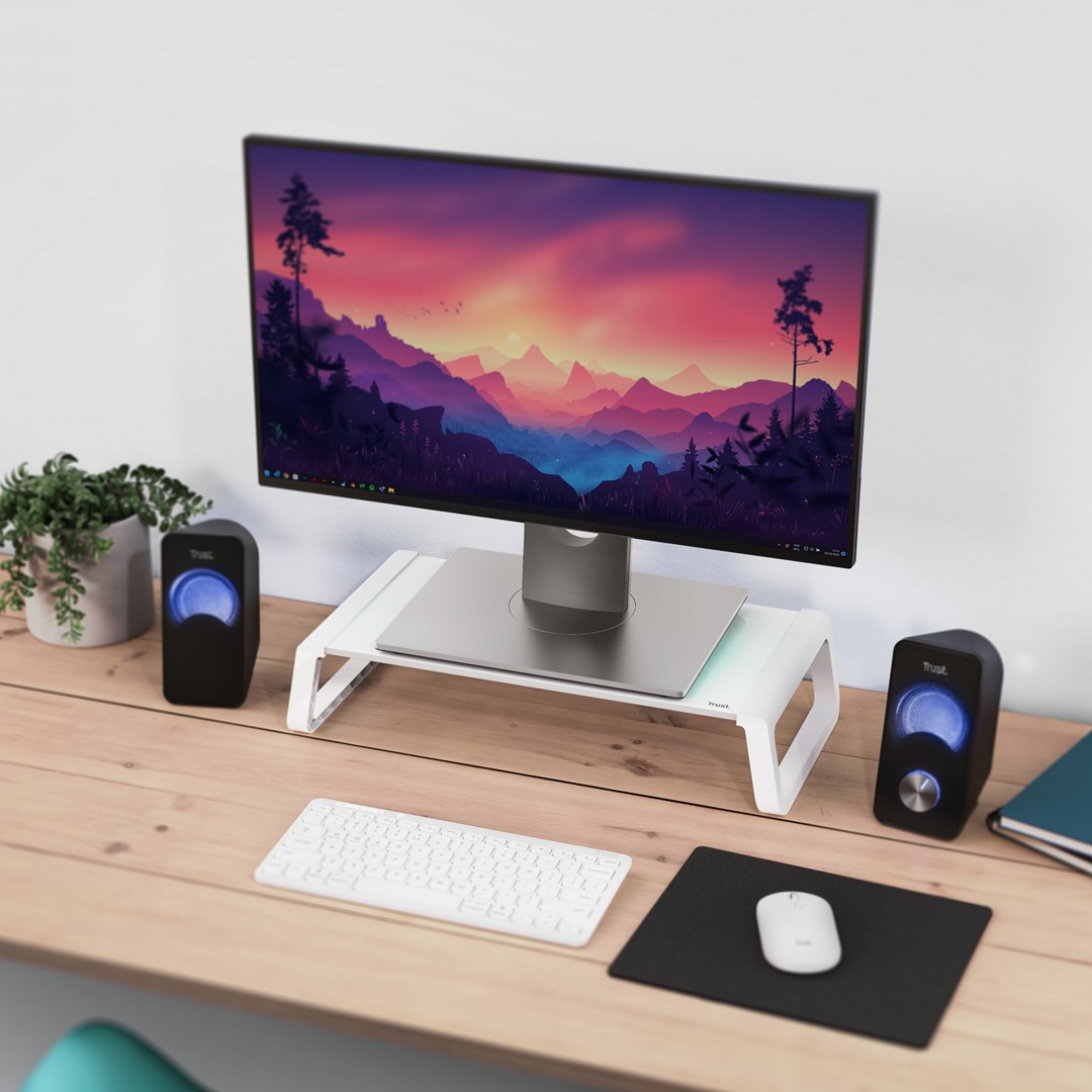 Mbajtëse monitori Trust Monta, transparente