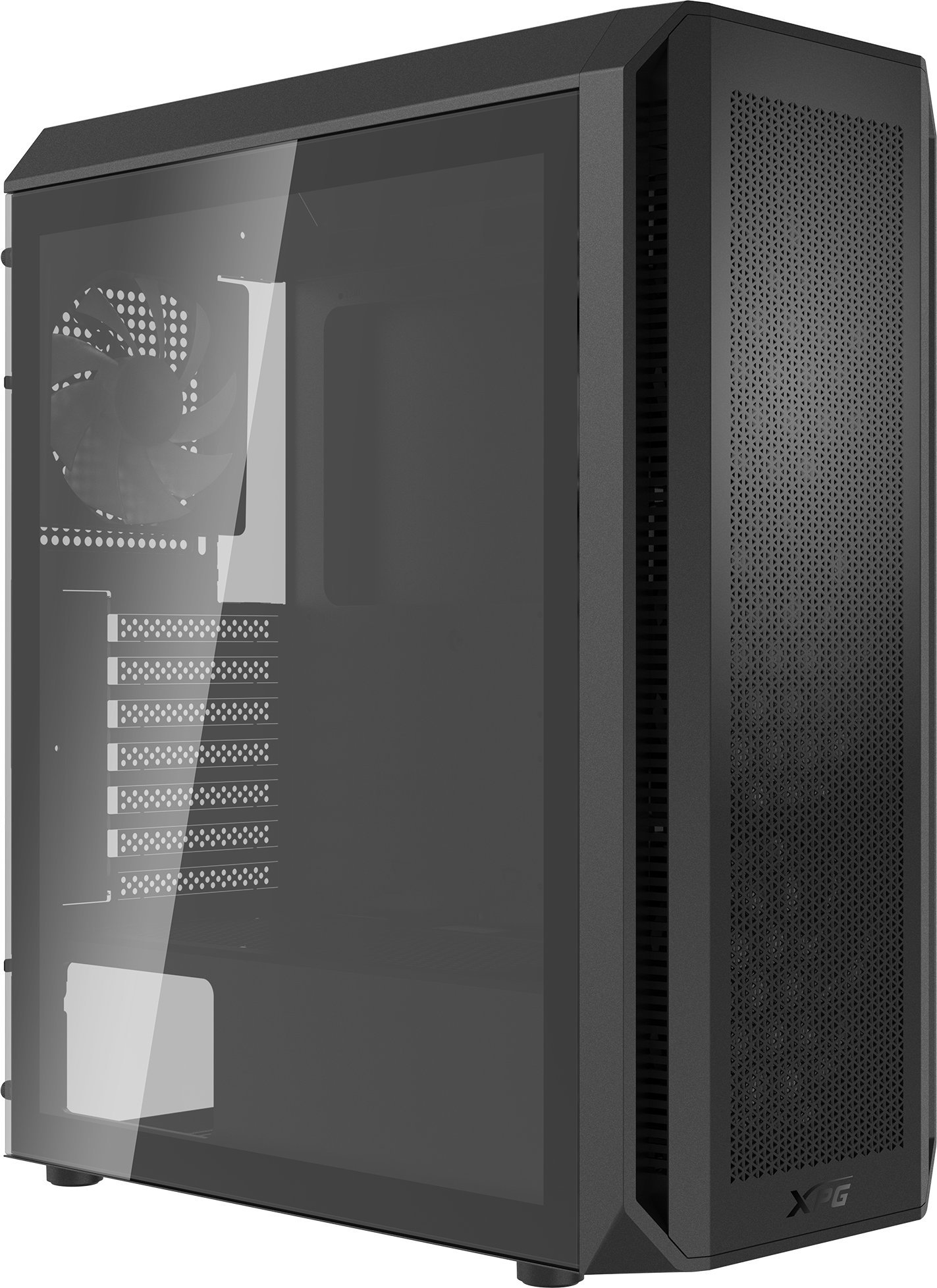 Kuti kompjuteri XPG VALOR AIR PLUS, MIDI Tower ATX, e zezë