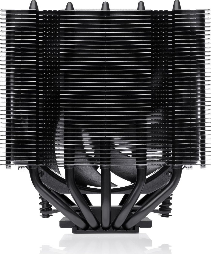 Ftohës CPU Noctua NH-D12L chromax.black, ajër, 120mm, i zi