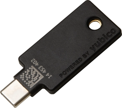 USB-C YubiKey 5C NFC, e zezë