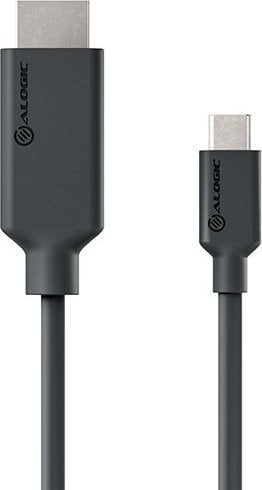 Kabllo ALOGIC Elements USB C në HDMI, 2m, 4K 60Hz, e zezë