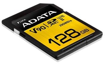 Kartelë memorie ADATA Premier One SDXC, 128GB, Class 10 UHS II U3 V90
