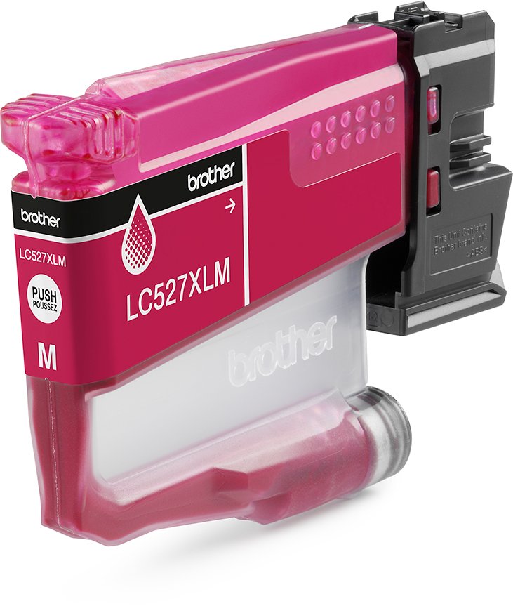 Патрон мастило Brother LC-527XLM, магента, висок капацитет